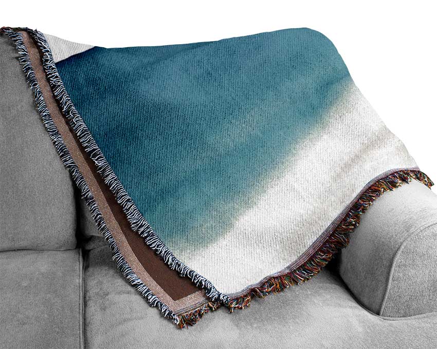 Ocean Blues Woven Blanket