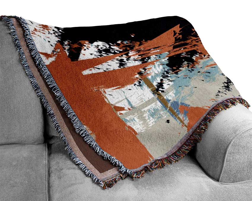 Sword Fight Woven Blanket