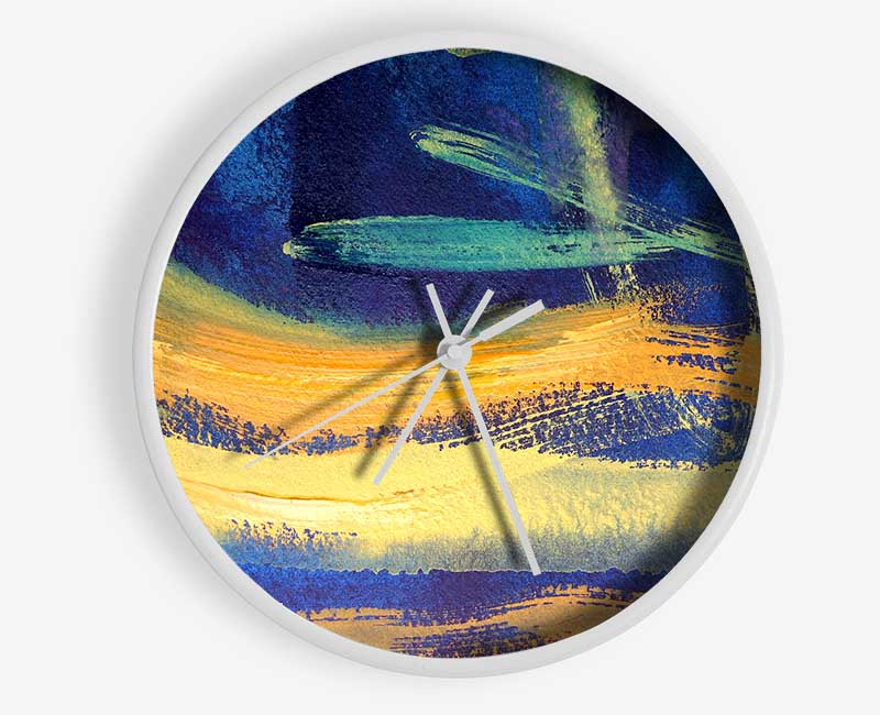 Heat Of The Night Clock - Wallart-Direct UK