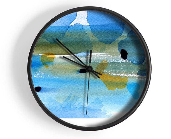 The River Flows Clock - Wallart-Direct UK