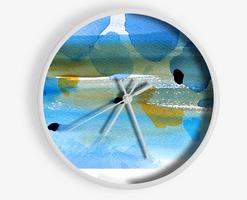 The River Flows Clock - Wallart-Direct UK