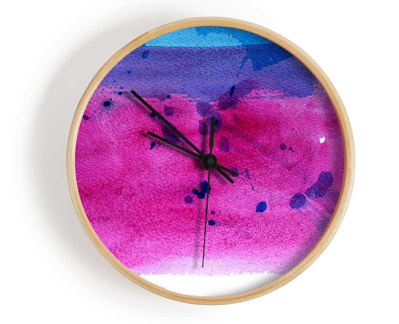 Rain Splats Clock - Wallart-Direct UK