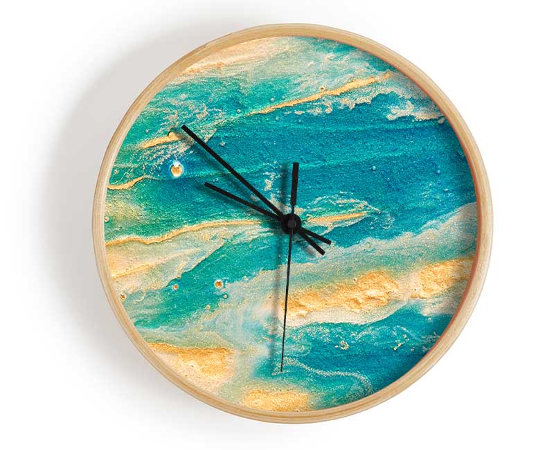 The Ocean Sands Clock - Wallart-Direct UK