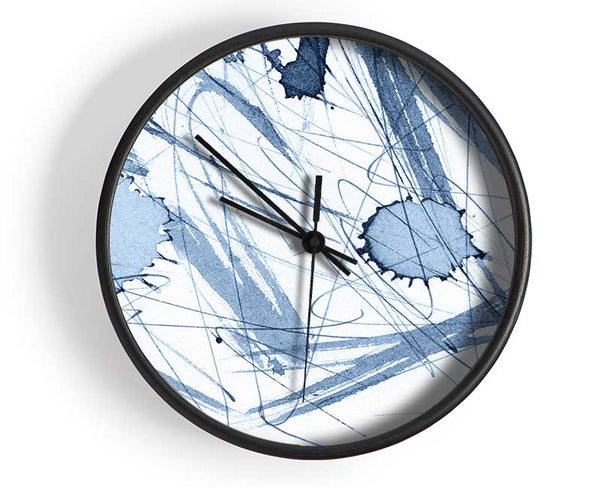 Ice Flow Clock - Wallart-Direct UK