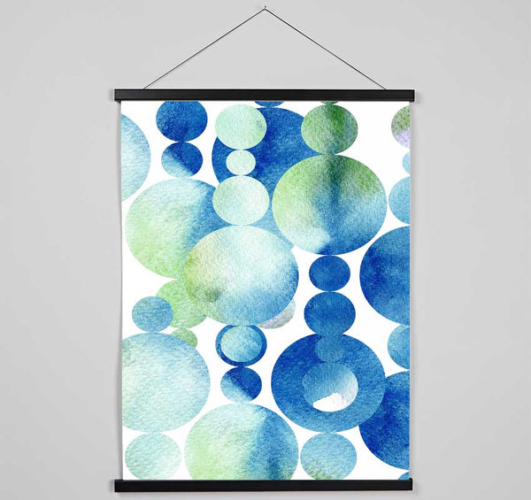 Crystal Blues Hanging Poster - Wallart-Direct UK