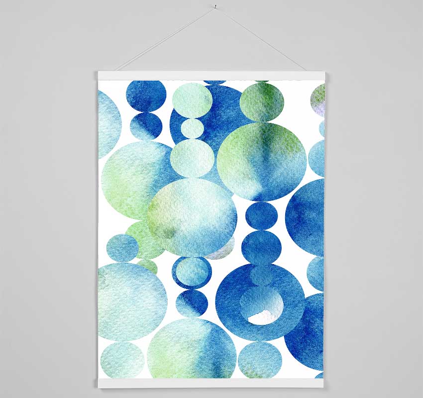 Crystal Blues Hanging Poster - Wallart-Direct UK