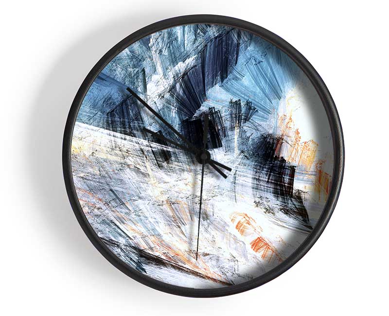 Ocean Storm Clock - Wallart-Direct UK