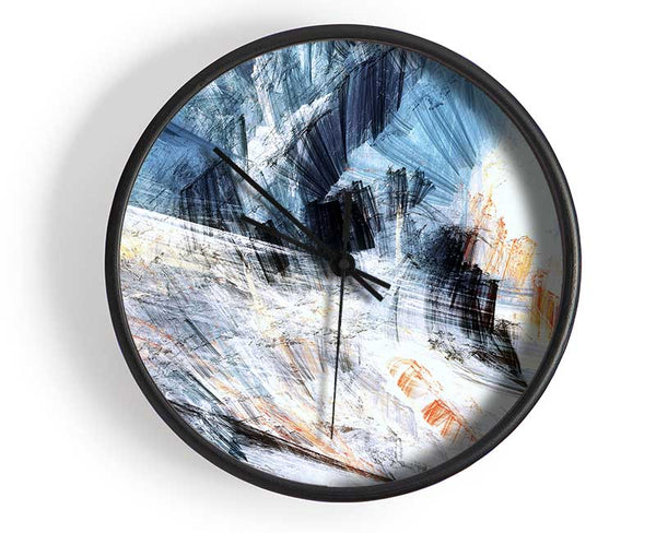 Ocean Storm Clock - Wallart-Direct UK