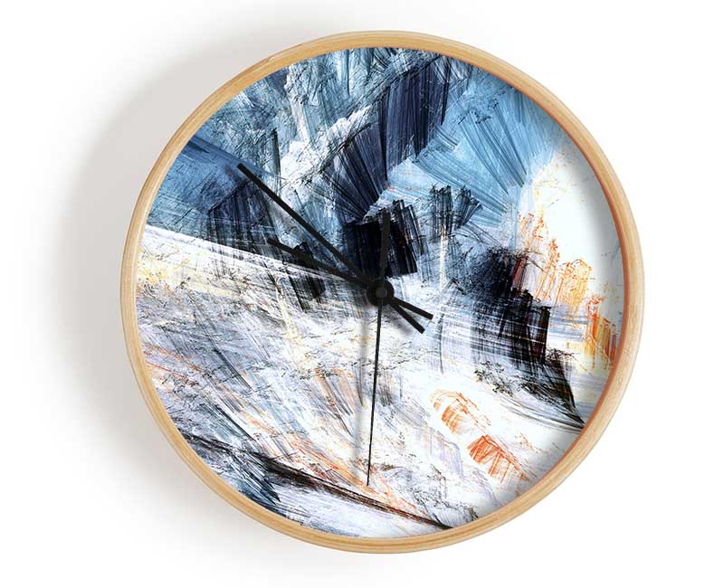 Ocean Storm Clock - Wallart-Direct UK