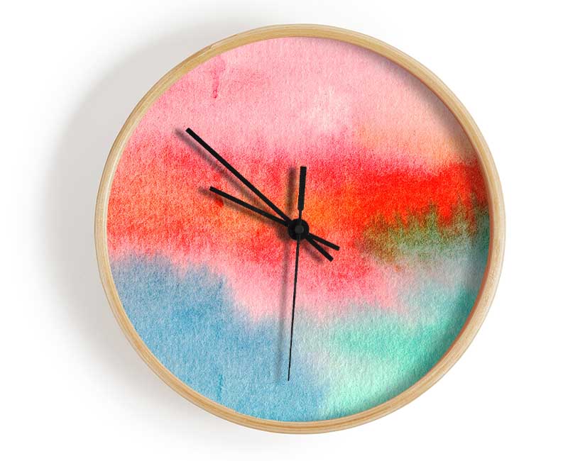 Sunrise Skies Clock - Wallart-Direct UK