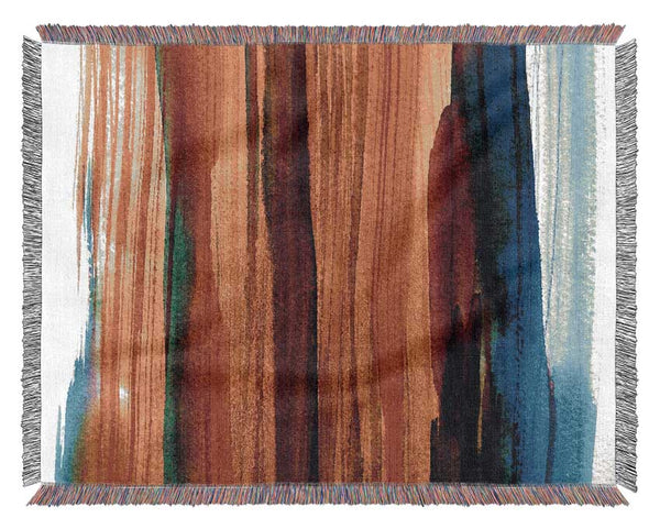 Brush Strokes 2 Woven Blanket