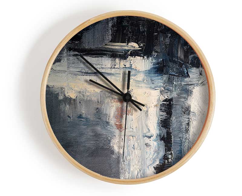 The Line Of Black Clock - Wallart-Direct UK