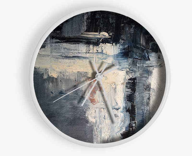 The Line Of Black Clock - Wallart-Direct UK