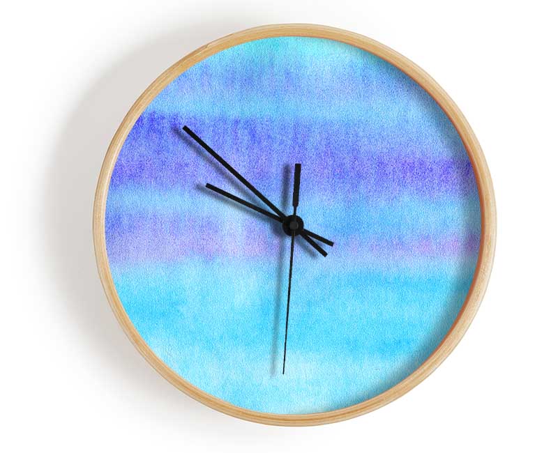 Blured Lines Clock - Wallart-Direct UK