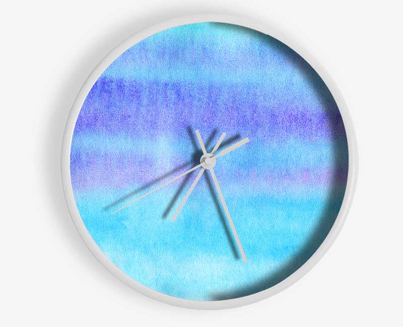 Blured Lines Clock - Wallart-Direct UK