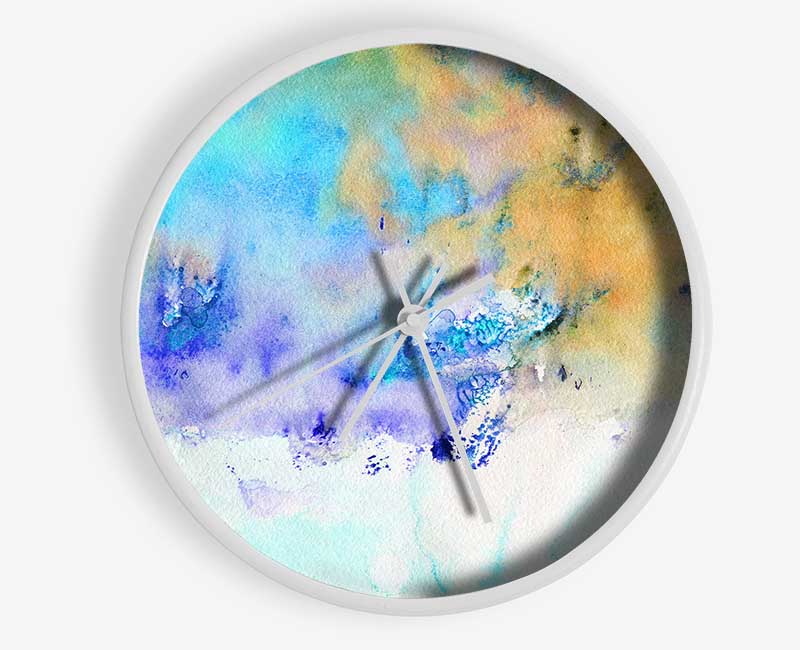 Sunrise Haze 2 Clock - Wallart-Direct UK