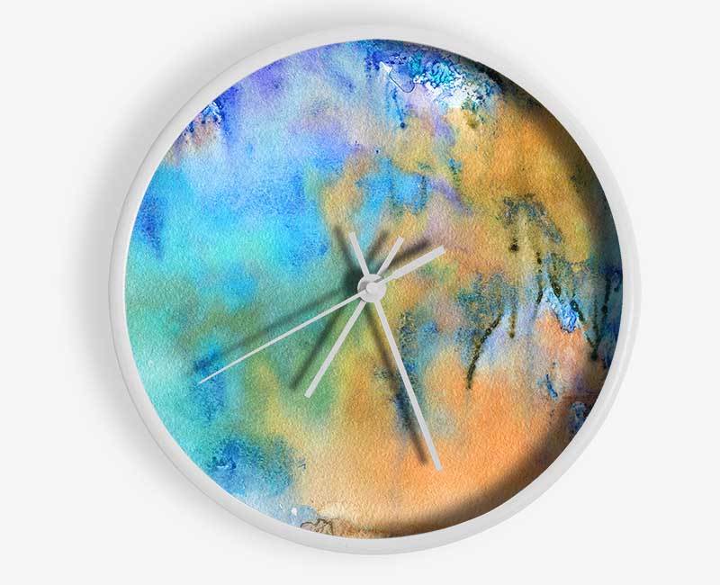 Sunrise Haze 1 Clock - Wallart-Direct UK