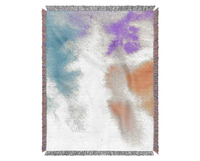 Pastel Path Woven Blanket