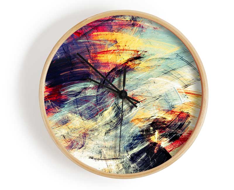 Whirlwind Clock - Wallart-Direct UK