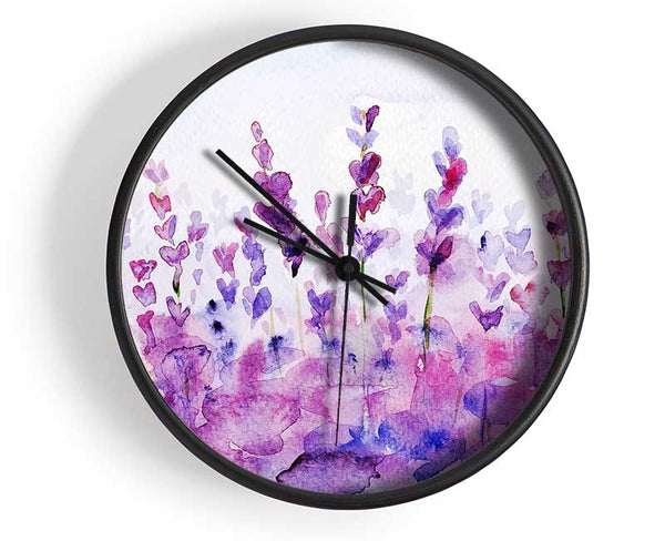 Garden Hearts Clock - Wallart-Direct UK