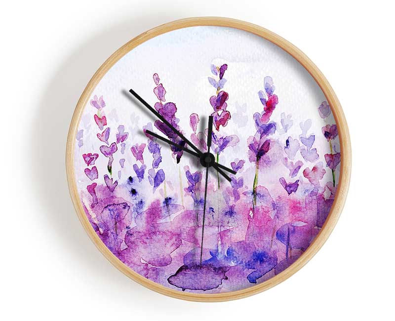 Garden Hearts Clock - Wallart-Direct UK