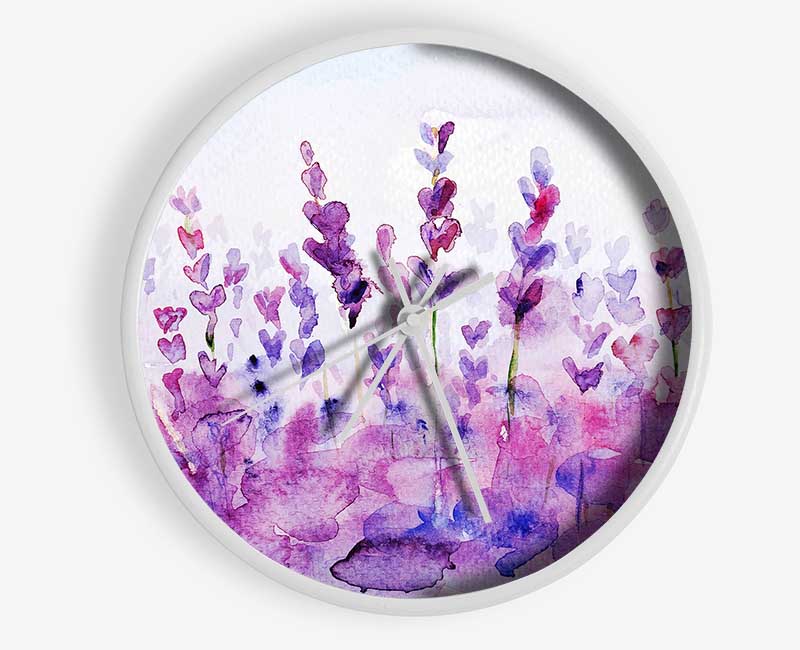 Garden Hearts Clock - Wallart-Direct UK