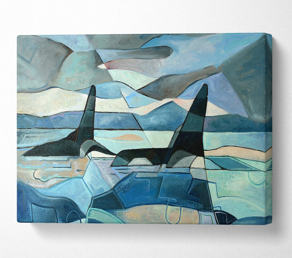 Picture of Whale Sail Canvas Print Wall Art