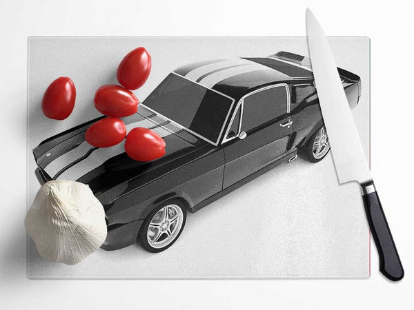 Mustang 8 Glass Chopping Board