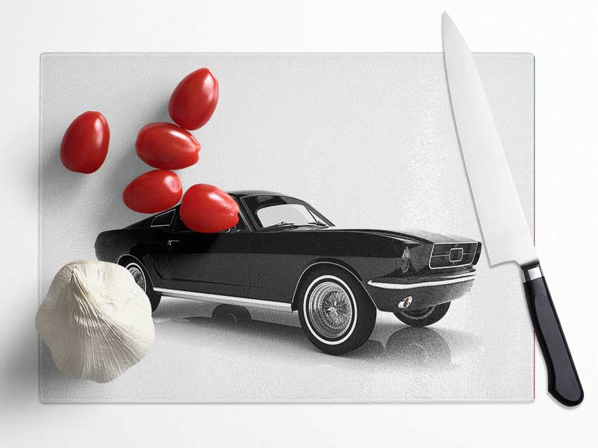 Mustang 10 Glass Chopping Board