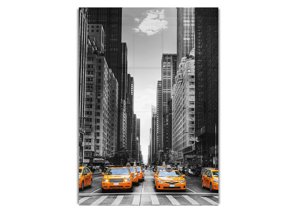 Yellow Cabs In New York 3