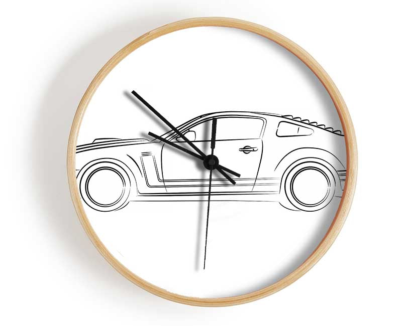 Ford Clock - Wallart-Direct UK