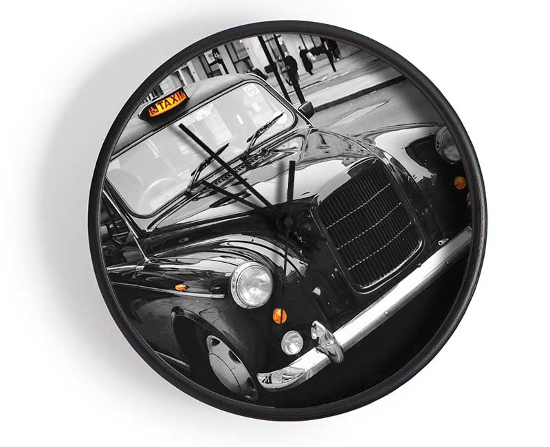 London Black Cab Clock - Wallart-Direct UK