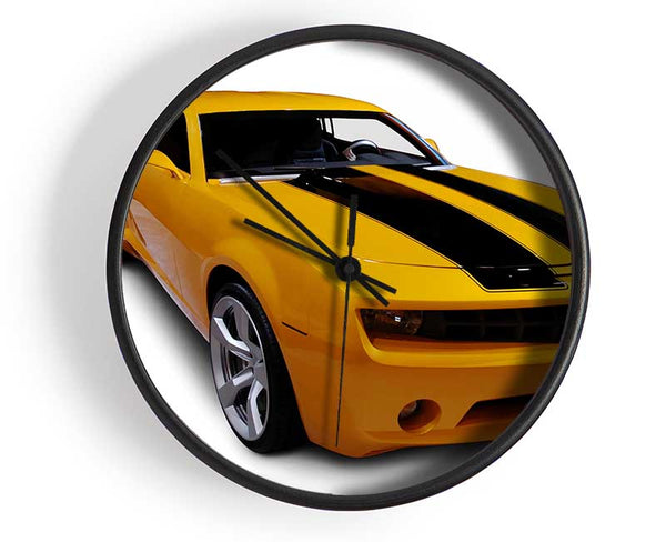 Bumblebee Chevrolet Camaro Clock - Wallart-Direct UK