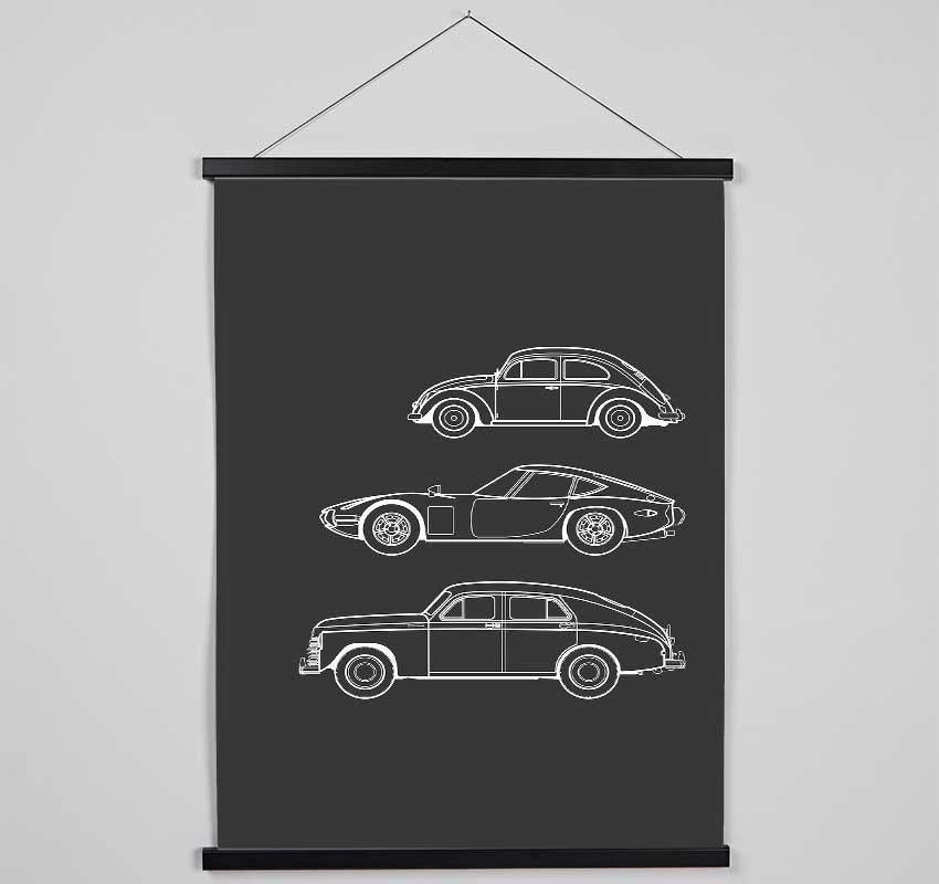 British Classic 7 Hanging Poster - Wallart-Direct UK