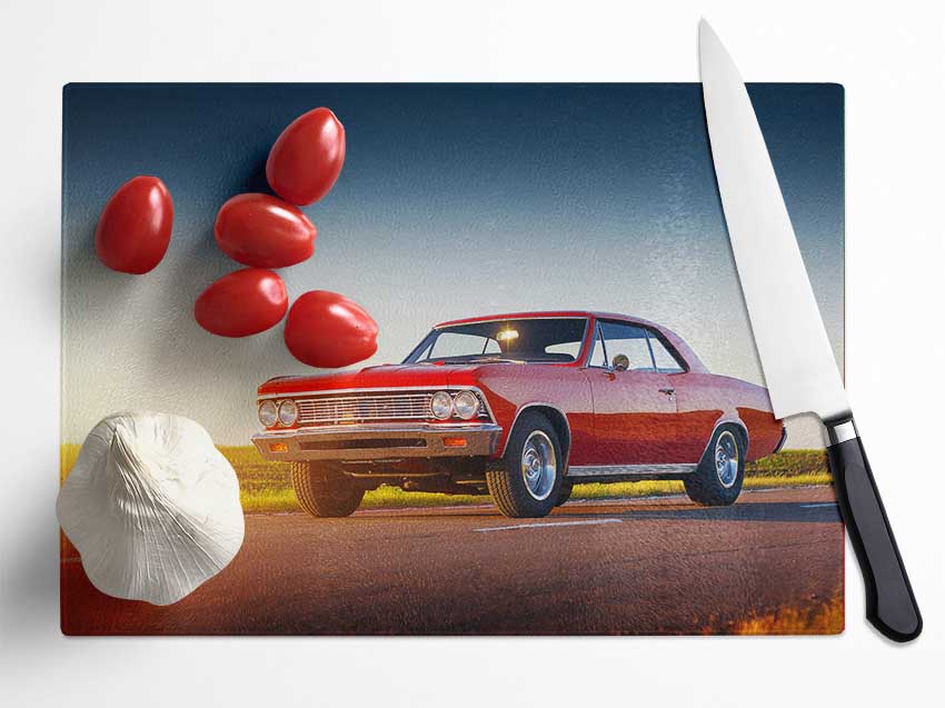 Mustang 11 Glass Chopping Board