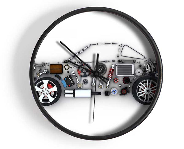 The Workings Clock - Wallart-Direct UK