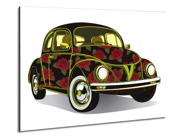 VW Beetle Flower Power