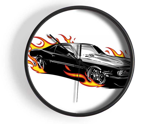 Mustang 13 Clock - Wallart-Direct UK