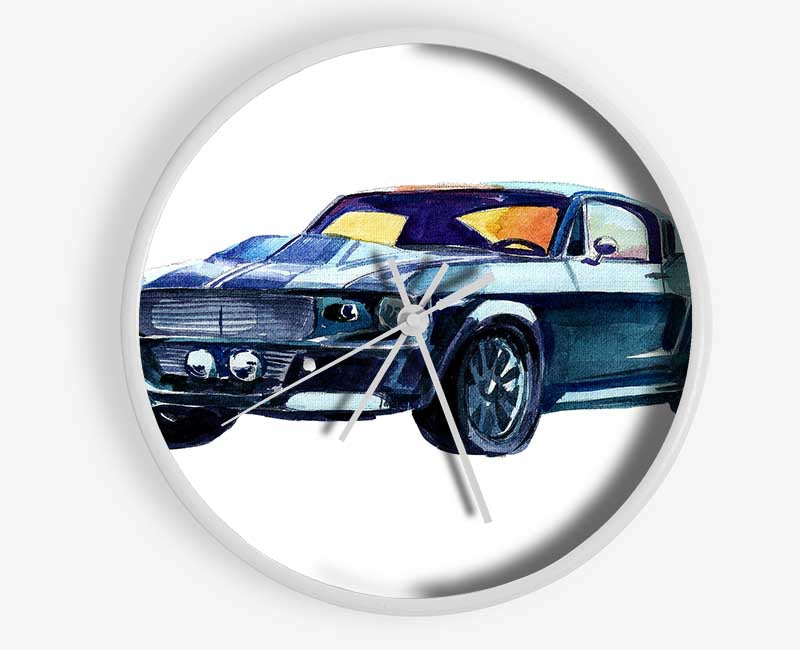 Mustang 14 Clock - Wallart-Direct UK