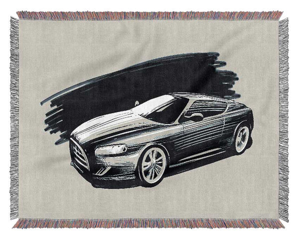 Aston Martin Blues Woven Blanket