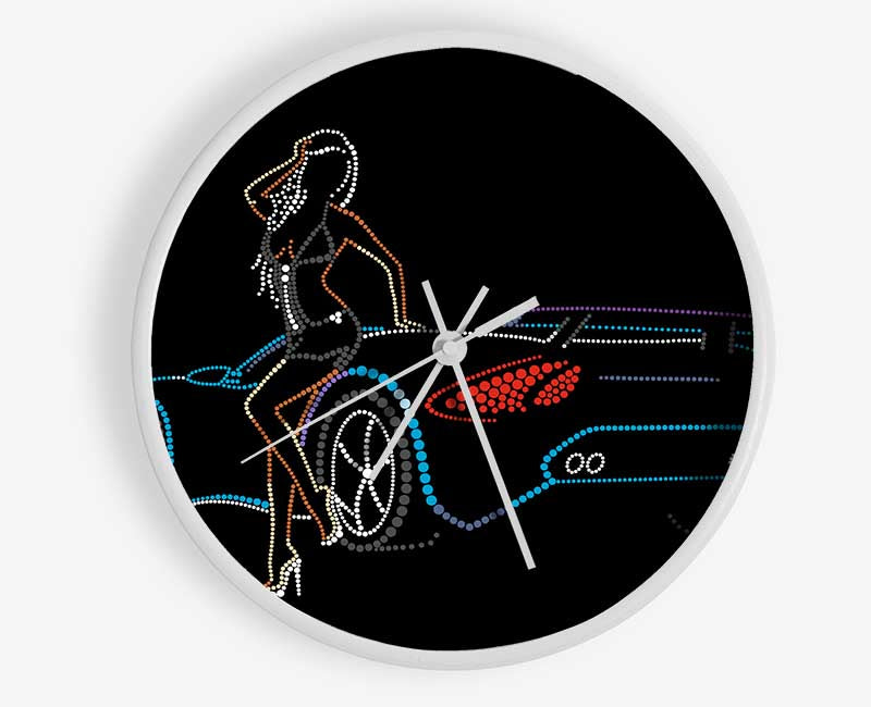 Lamborgini Lights Clock - Wallart-Direct UK