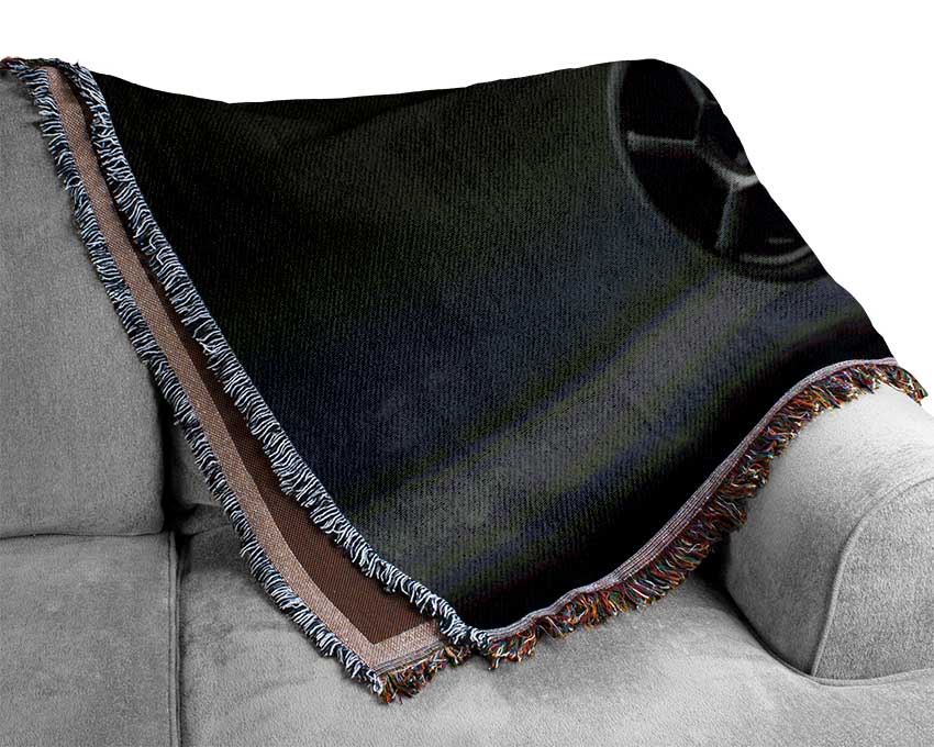 Black Beauty 2 Woven Blanket