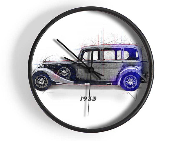 British Classic 9 Clock - Wallart-Direct UK