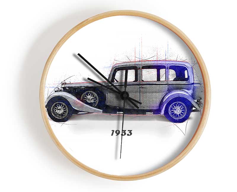 British Classic 9 Clock - Wallart-Direct UK