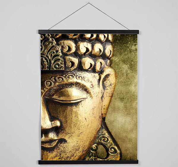 Golden Buddha Hanging Poster - Wallart-Direct UK