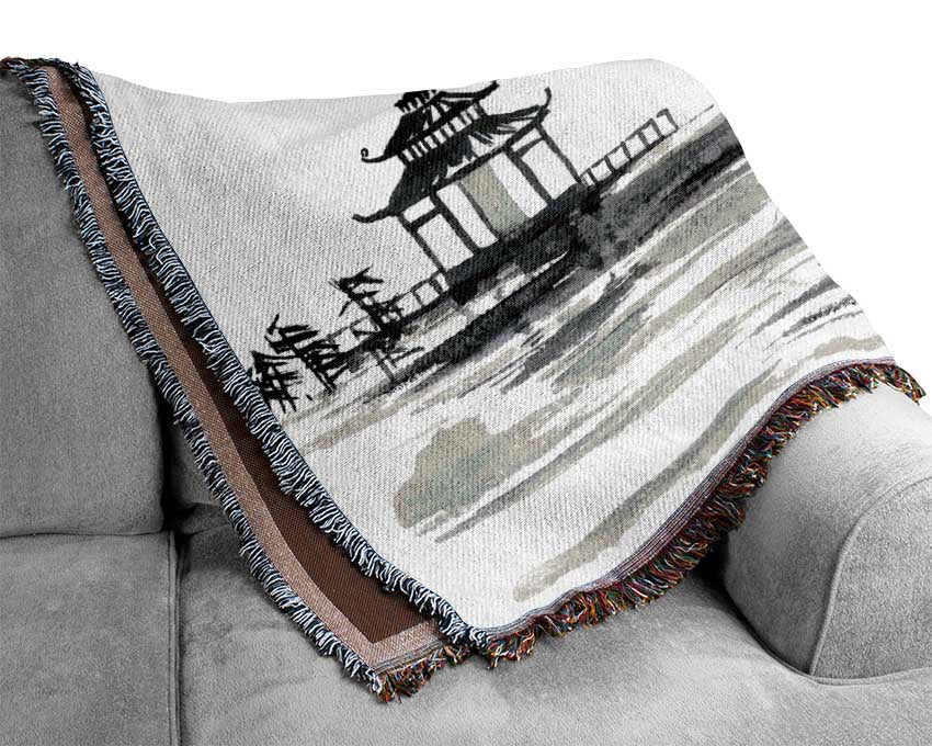 Chinese Fishermen Woven Blanket