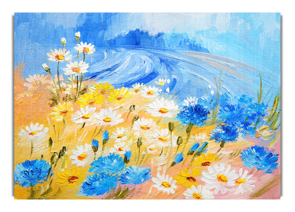 Daisy Yellow Blues