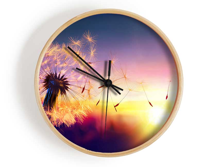 Whisper In The Sun Clock - Wallart-Direct UK