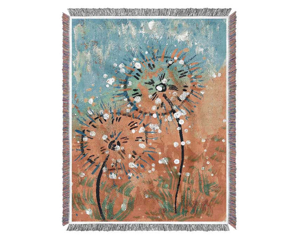 Dandelion Sparkle Woven Blanket