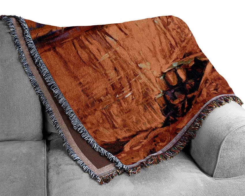 Autumn Splendor Woven Blanket